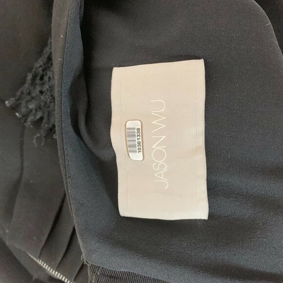 JASON WU Dress Sz 4 Lattice Lace $1455 Sheath - Picture 7 of 11